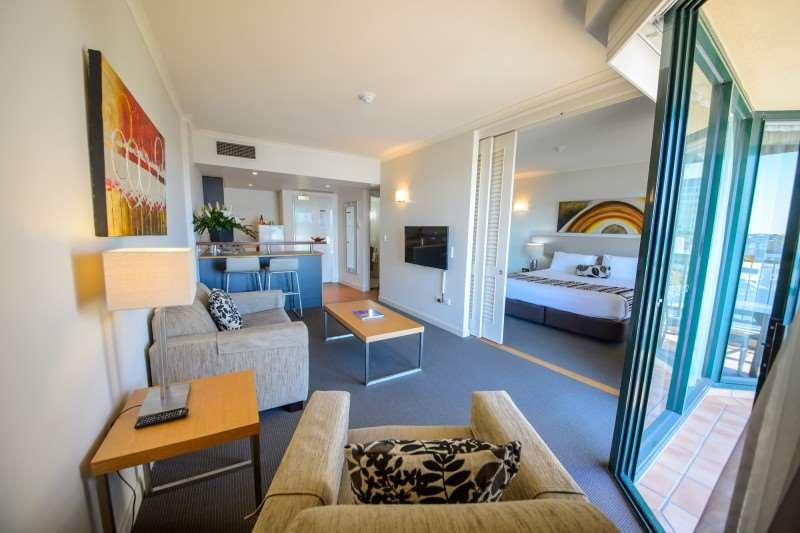 Central Cosmo Apartment Hotel Brisbane Bilik gambar